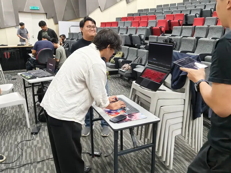 Fathy Rashad at Kiyoko-Con Game Jam - photo 1