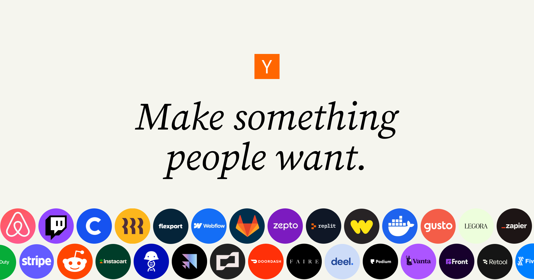 Y Combinator ($500k for 7%) preview