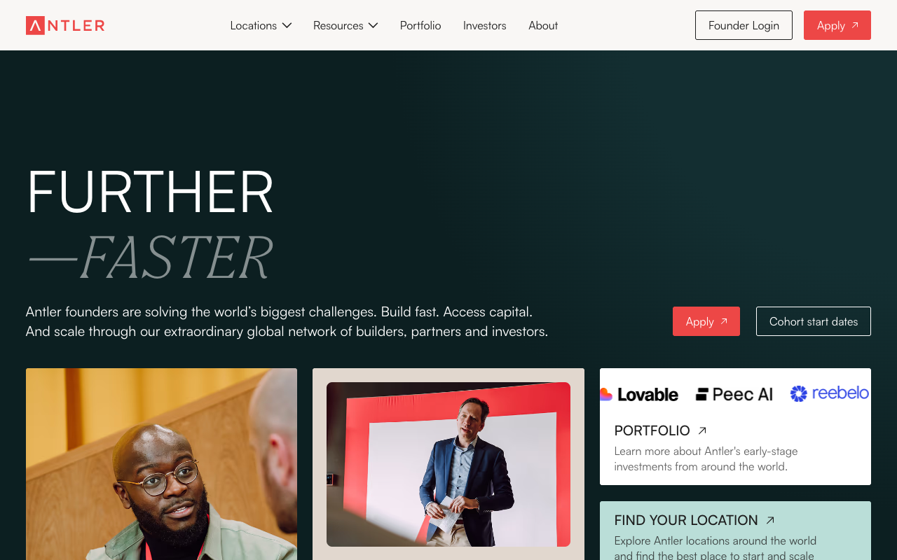 Antler ($100K-$400K for 10%) preview