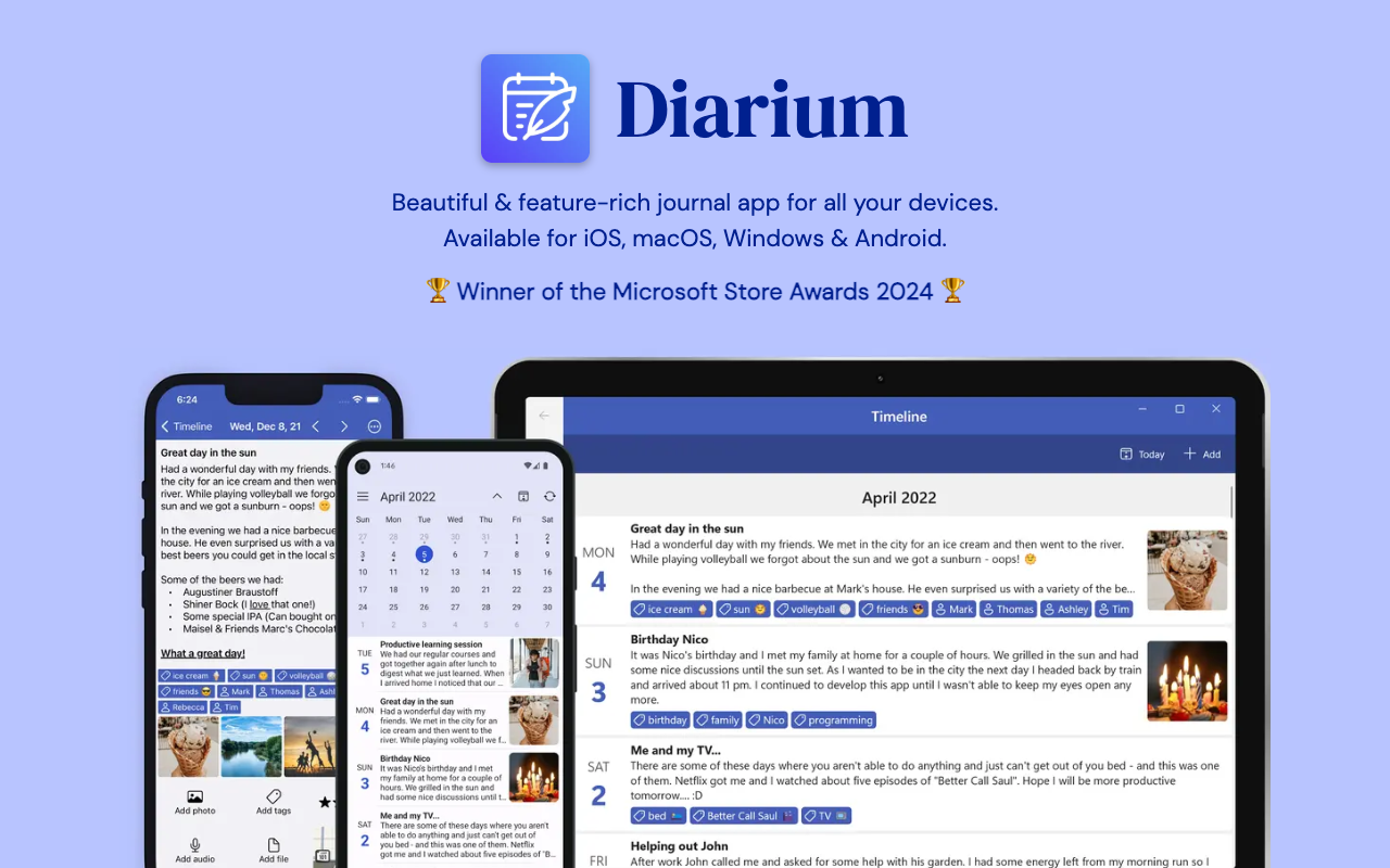 Diarium preview