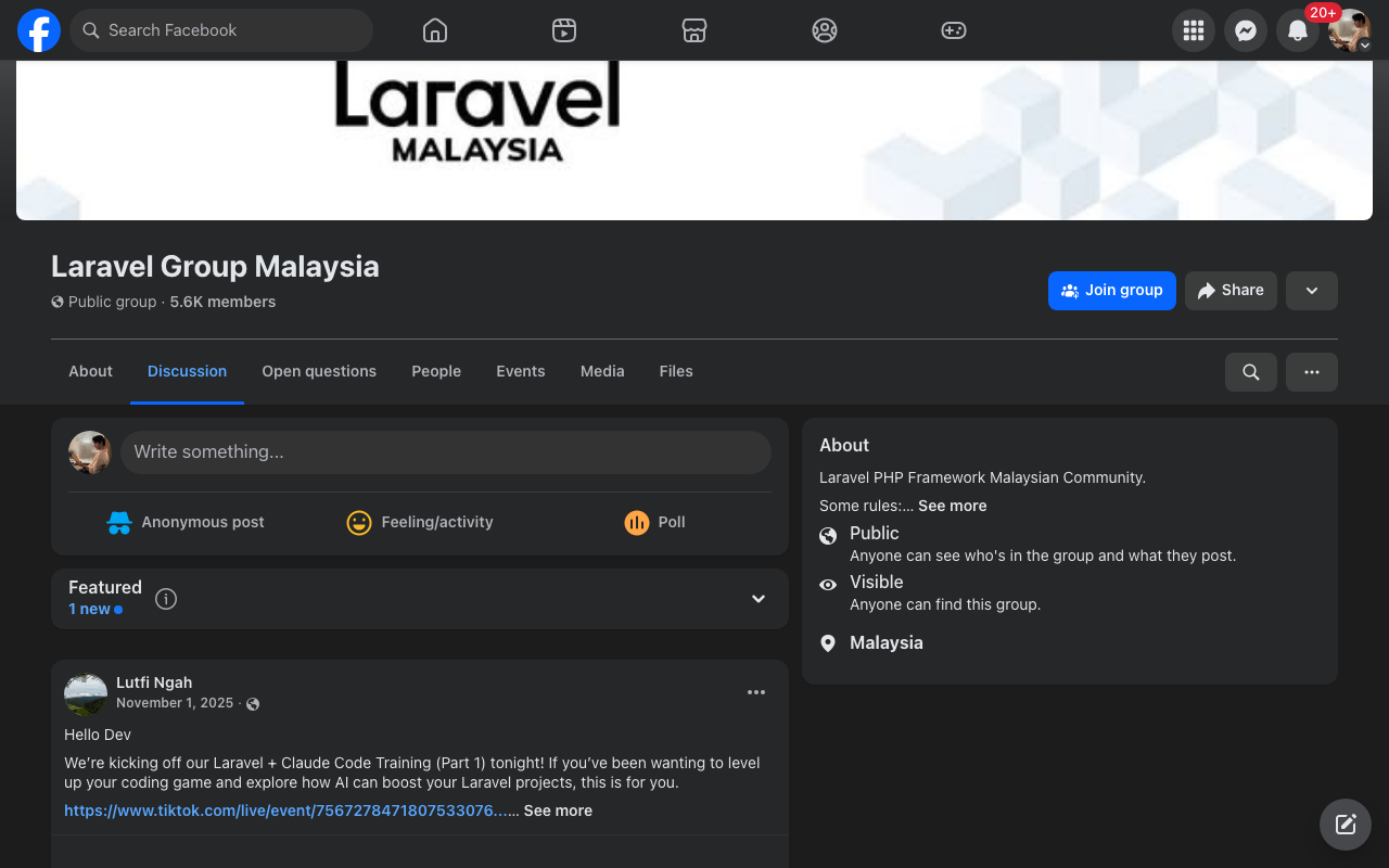 Laravel Malaysia screenshot