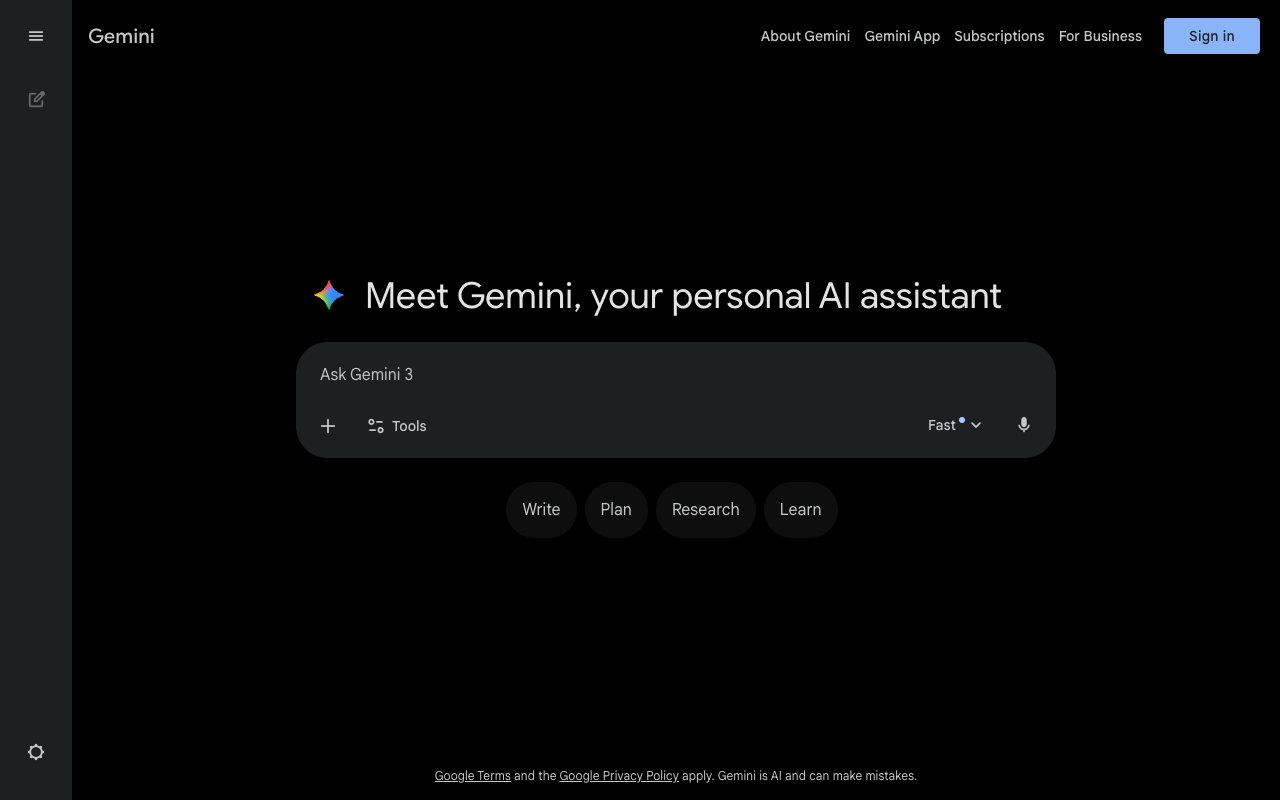 Gemini preview