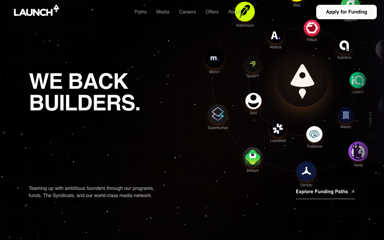 LAUNCH ($125k for 6-7%) preview