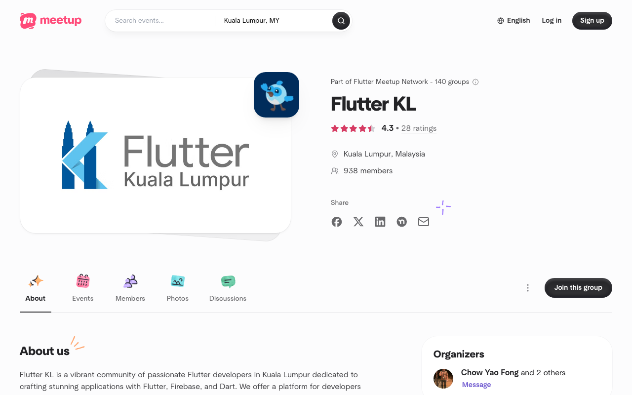 Flutter KL screenshot