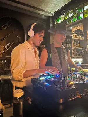 Fathy Rashad hobby - DJing