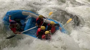 Fathy Rashad hobby - Whitewater Rafting