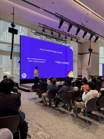 Fathy Rashad at Entrepreneurship for Next Generation and AI - photo 6