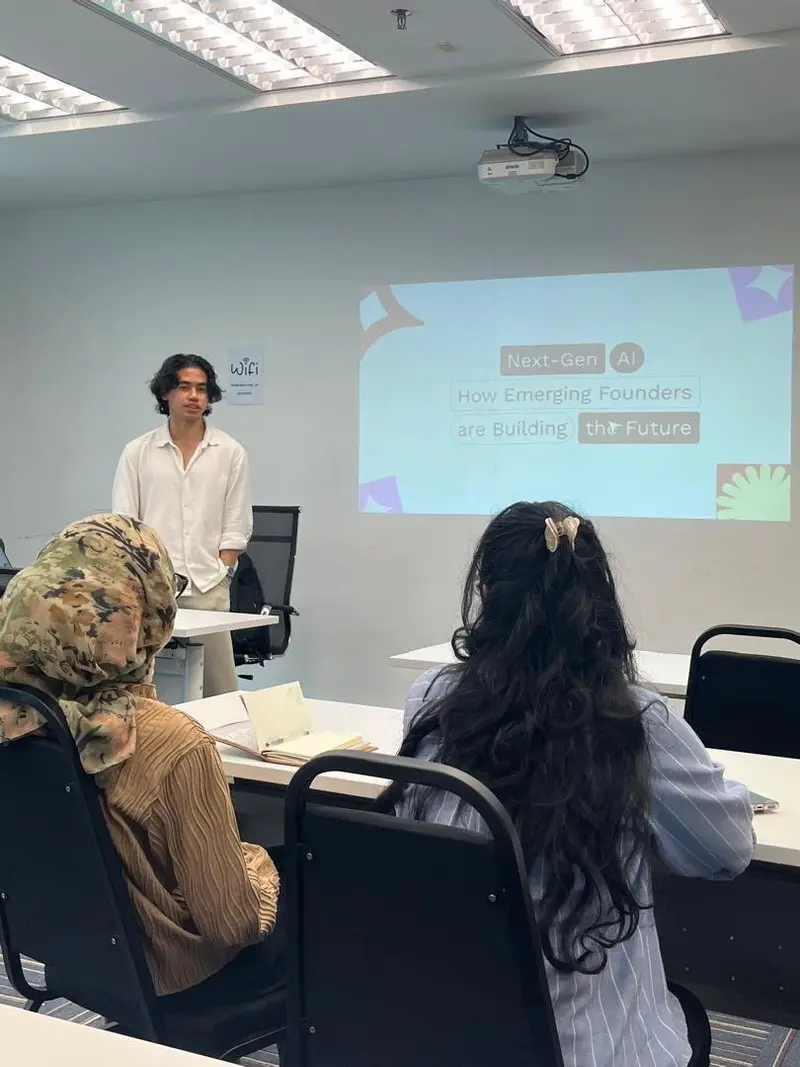 Fathy Rashad at Next-Gen AI: How Emerging Founders are Building the Future - photo 4