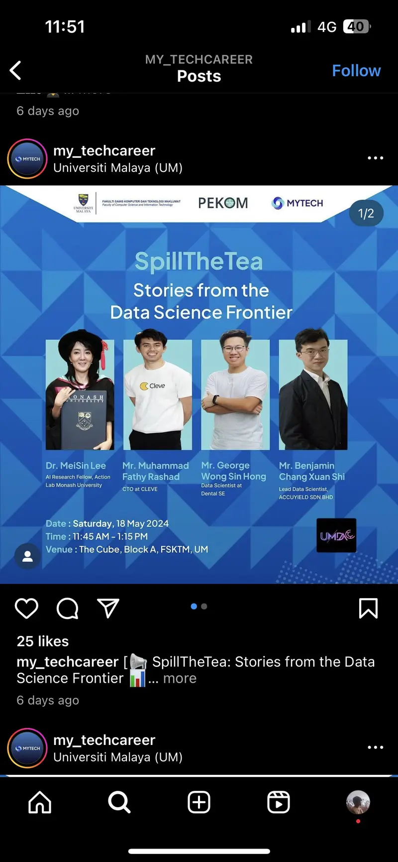 Fathy Rashad at Stories from Data Science Frontier - photo 4