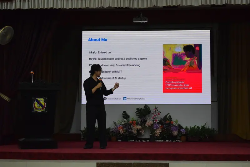 Fathy Rashad at Career in Tech - photo 1